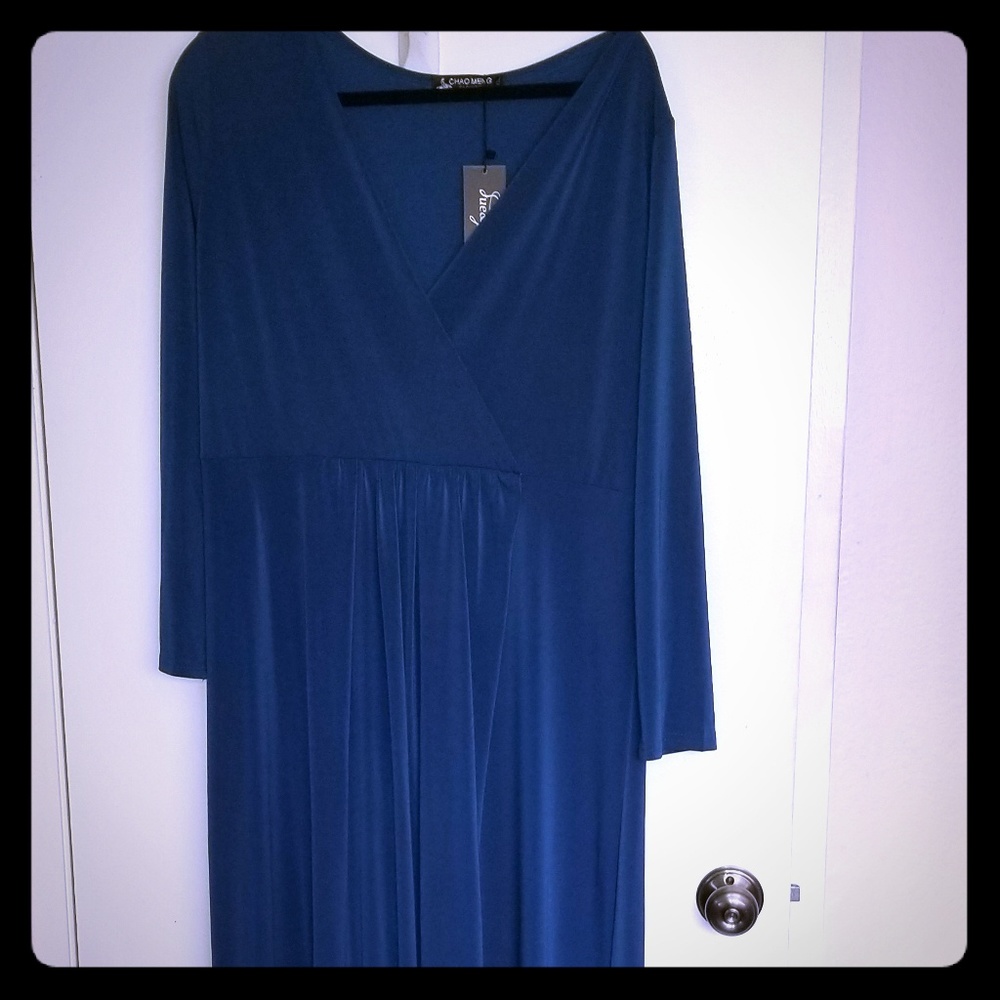 Teal Maxi Dress